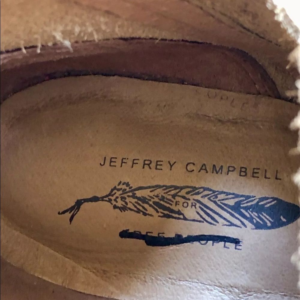 Jeffrey Campbell Boot Leather Combat Moto Lace Up - Picture 8 of 8